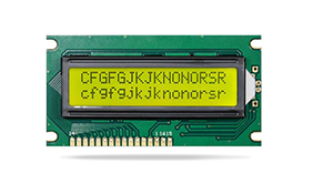 字符型车载液晶模块JXD1602C 黄绿屏黄绿光