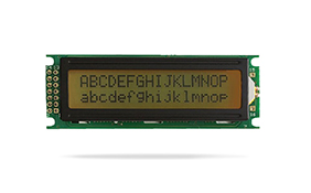字符型车载液晶模块JXD1602B黄绿屏橙光