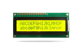 字符型车载液晶模块JXD1602A-F 黄绿屏黄绿光