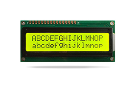 字符型车载液晶模块JXD1602A 黄绿屏黄绿光