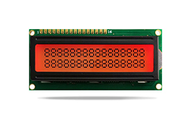 字符型车载液晶模块JXD1602A 黄绿屏红光