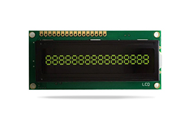 字符型车载液晶模块JXD1601A FSTN负显 绿字